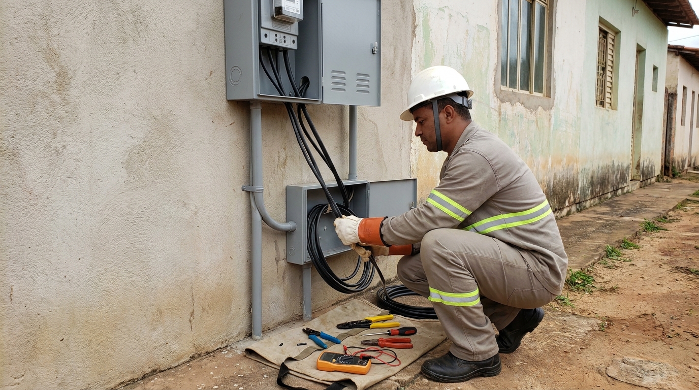 Regularização de Entrada de Energia em Taubaté‑SP